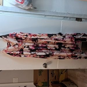 Long flower Lane Bryant size 14/16 dress